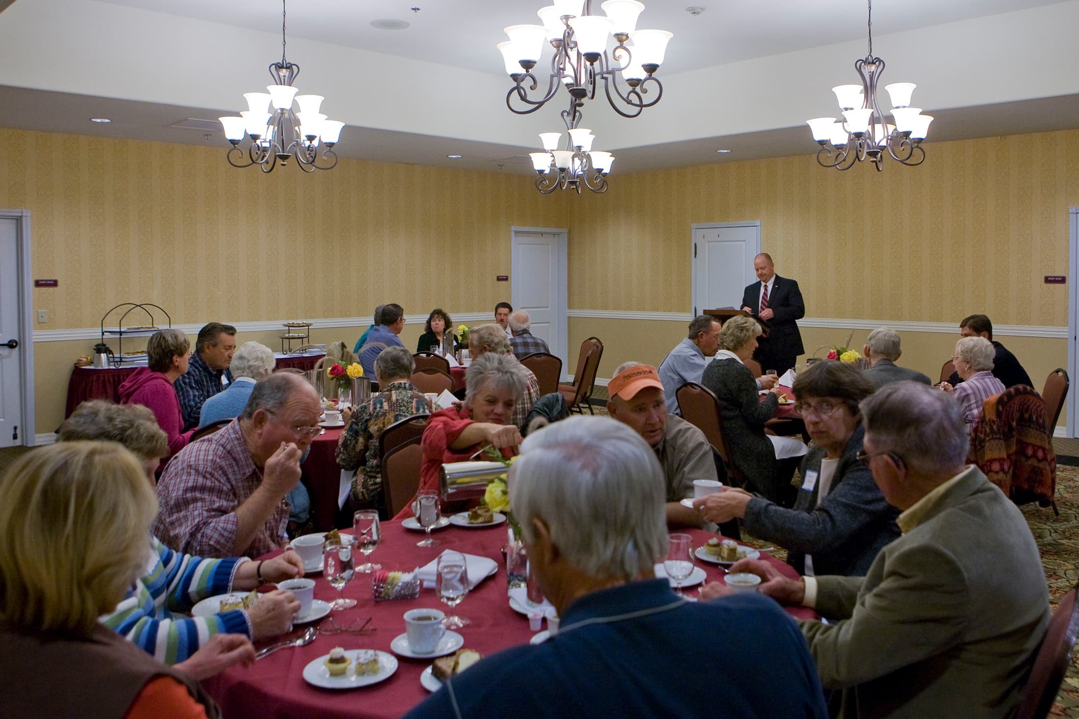 Business event locations